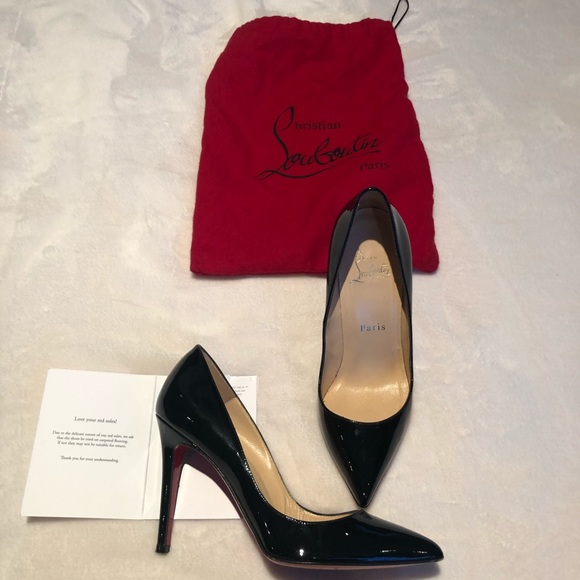 Christian Louboutin Pigalle 100 Calf Black…